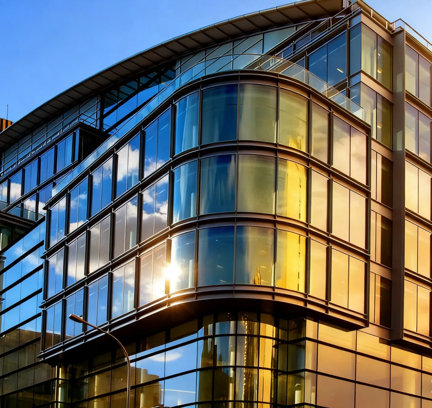 Curtain Wall Facade Panel Aluminum Frame Curtain Wall Manufacturers