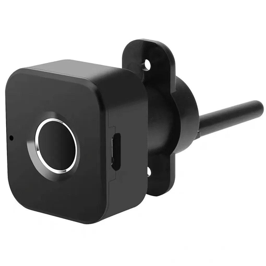 Smart Furniture Handle Deign Keyless Biometric Fingerprint Electric Drawer Lock