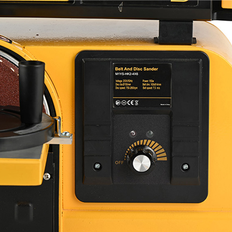 Energy Conservation Efficient 2 in 1 Combo Industrial Electric Belt&Disc Sander New Belt Grinder