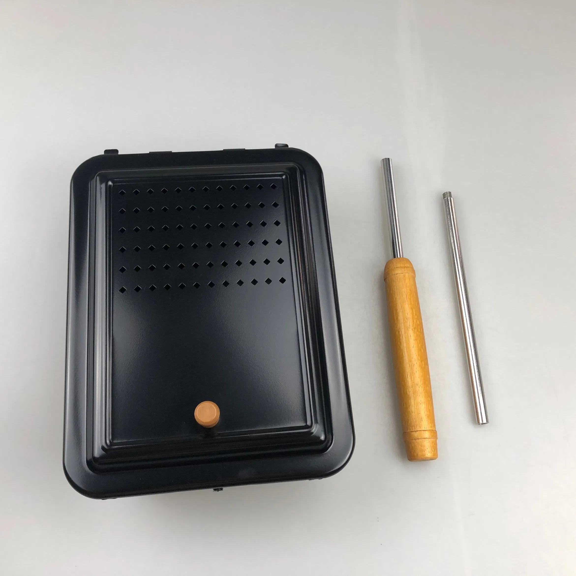 Outdoor Steel Shaking Popcorn Popper