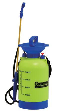 4L Manual Plastic Pump Sprayer