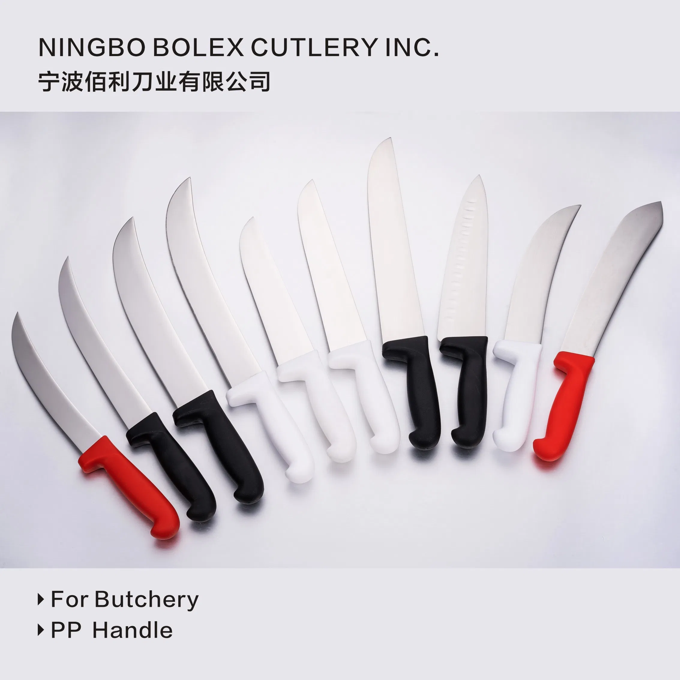 Professional Knives Tools Smallwares for Slaughter Butcher Chef Knives Cutlery