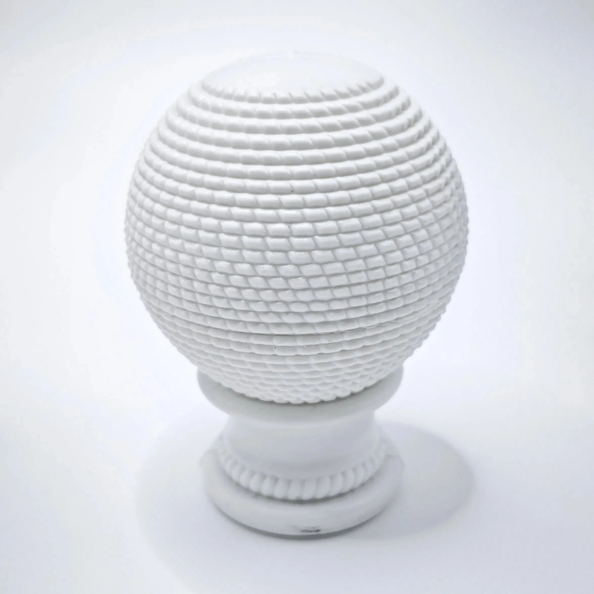 Curtain Accessories Featuring Bold Villa Roman Rod Head Design