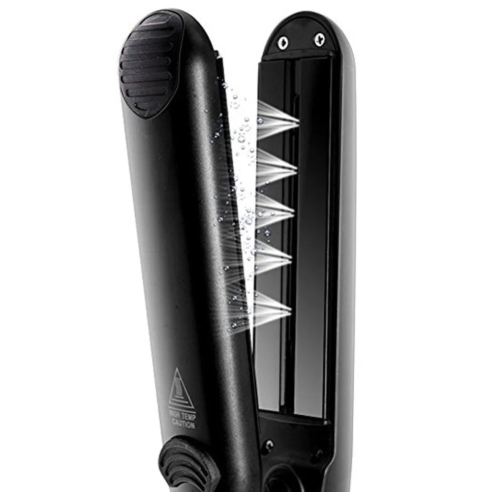 Ceramic Vapor Steam Hair Straightener Steam Flat Iron Ceramic Vapor Fast Heating Iron