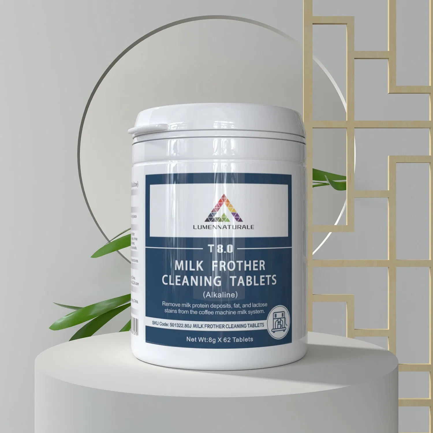 Detergent Coffee Machine Milk Frother Cleaning Tablets Maintain Peak Performance