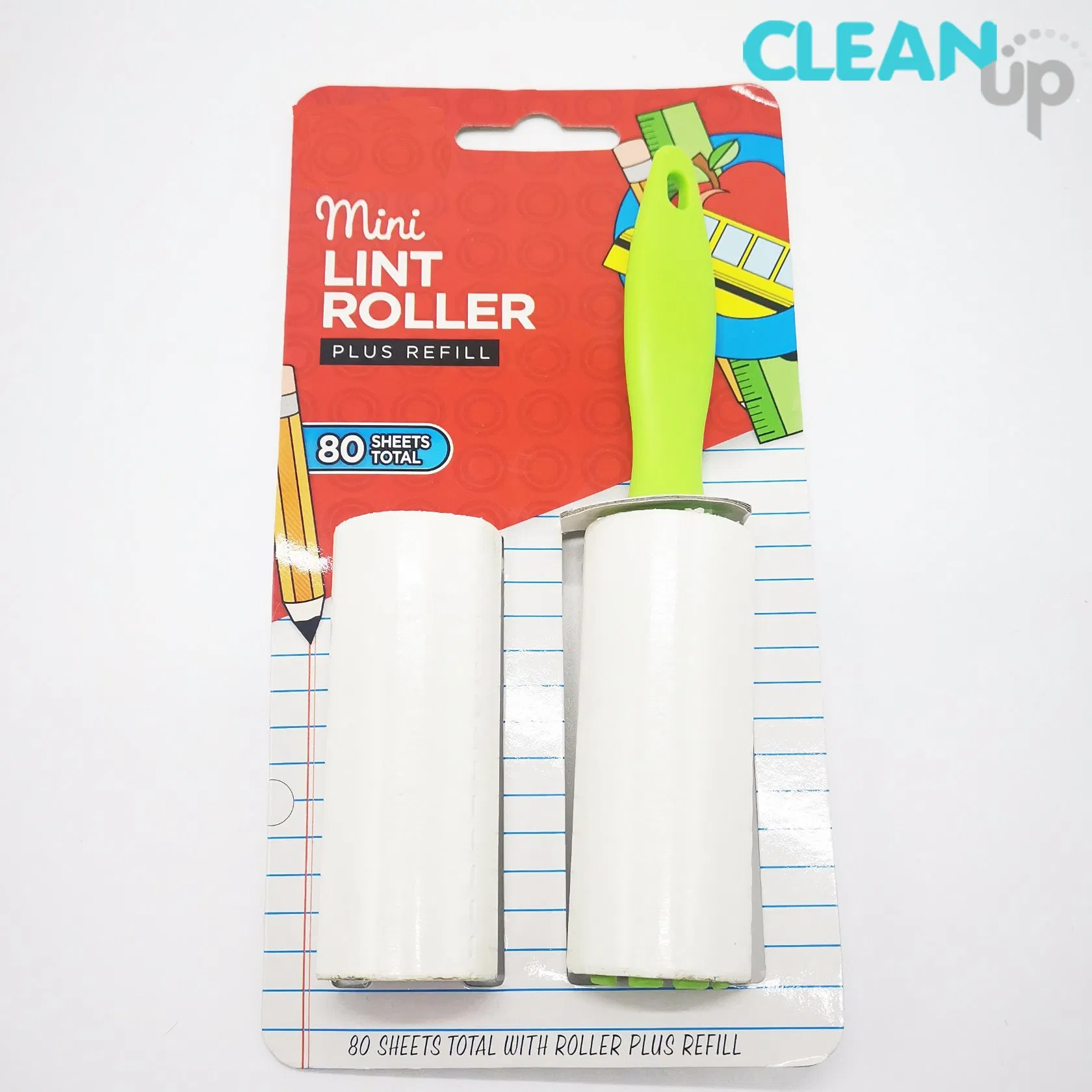 Home Use Dust Printed Adhesive Tape Pets Hair Mini Strong Sticky Lint Roller
