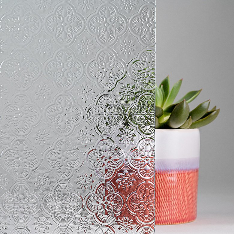 3/4/5/6mm Morisco Textured Pattern Glass
