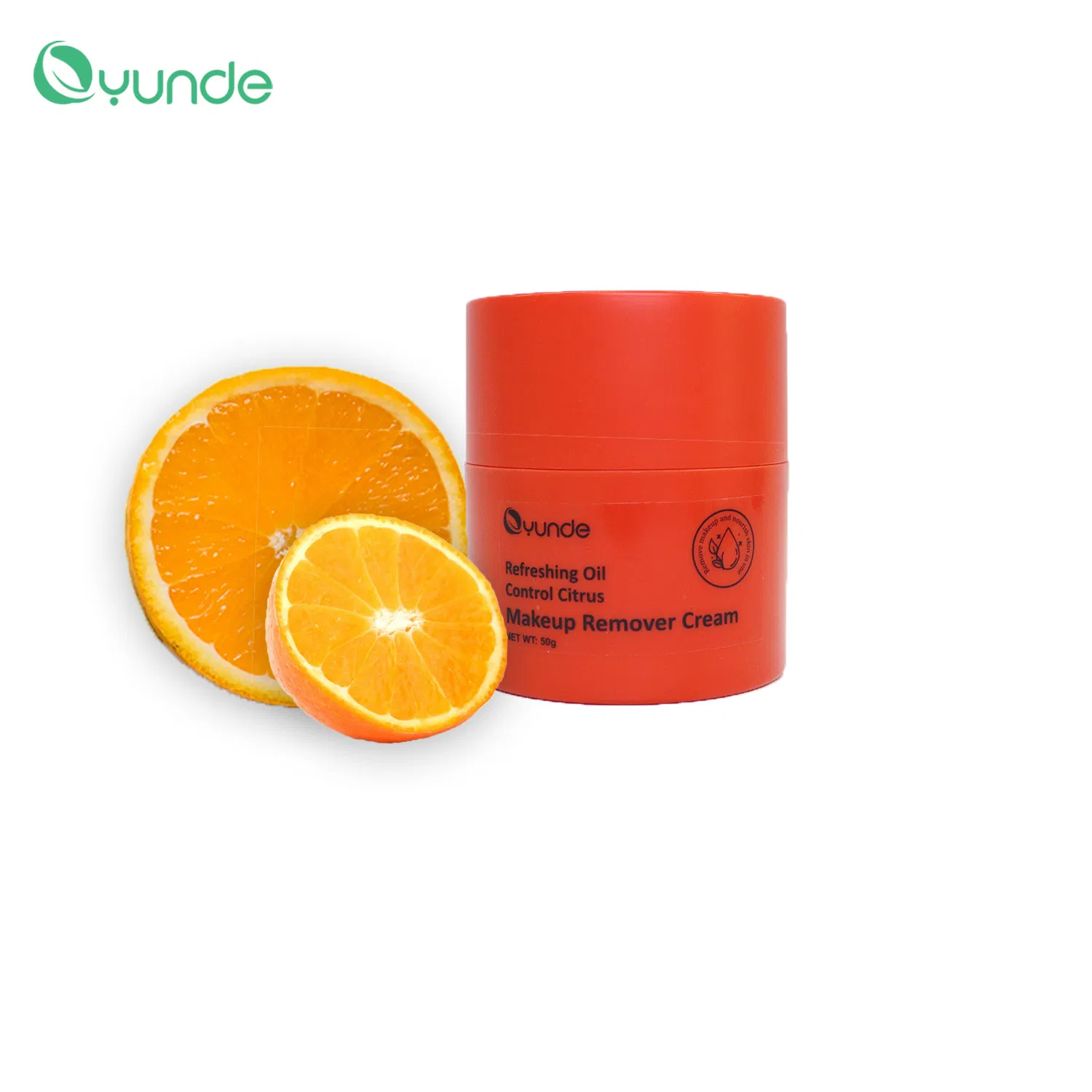 Private Label Vegan Natural Skin Care Moisturizing Orange Makeup Cleansing Cream