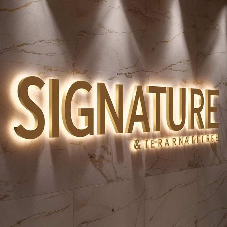 Factory Made Luminous Acrylic Signs, LED Backlit for Indoor and Outdoor