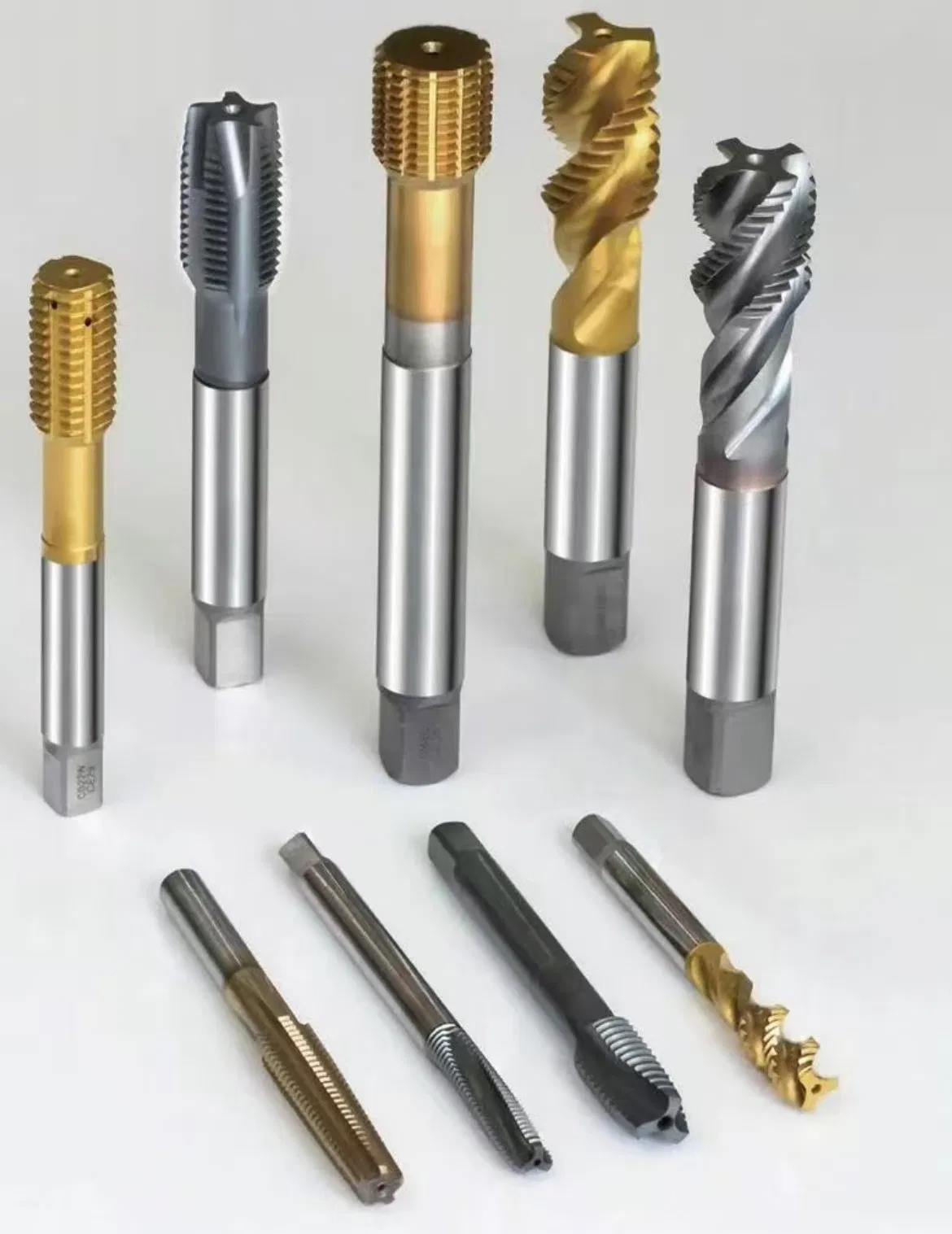 Thread Forming Screw Fine Spiral Flute Point Pipe Straight Carbide Machine Tap