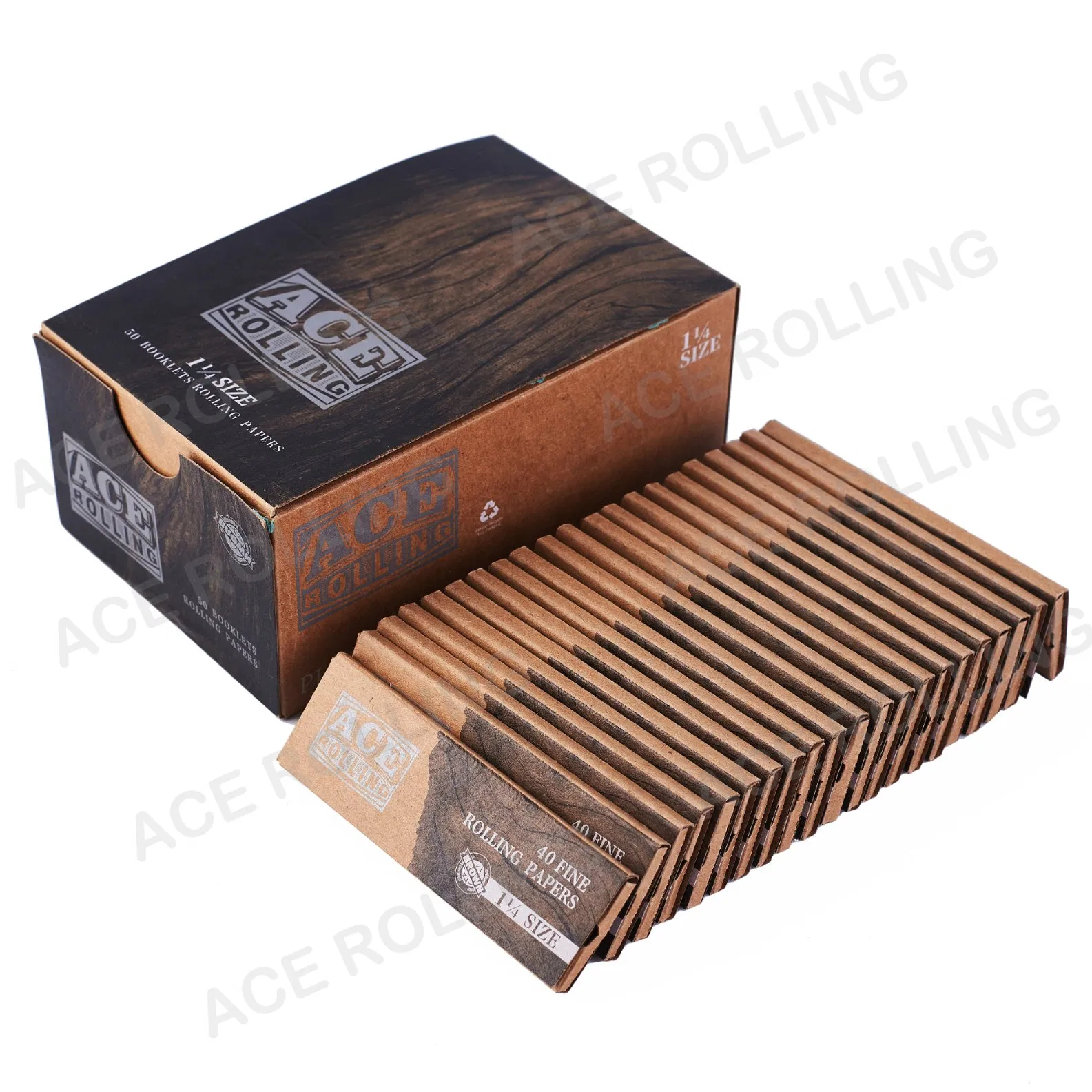 Customized Transparent Cigarette Rolling Paper Smoking Accessories