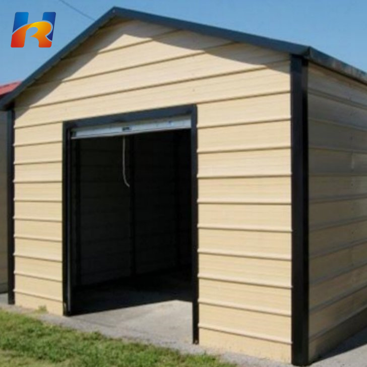 Customizable Light Steel Garage Prefabricated Metal Carport with Galvanized Frame with Easy Assembly