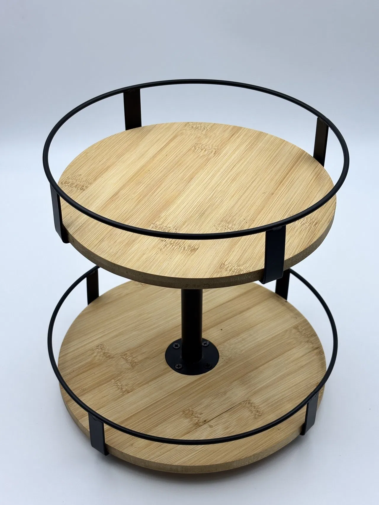 Rotary Buffet Cupcake Stand Dessert Table Food Serving Tray