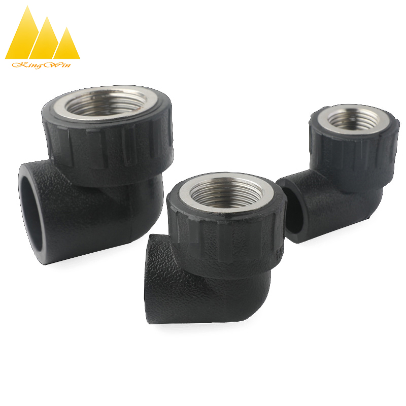 Factory Price Thread Combination Stainless Steel 304 316 Female Male 90 Degree Reducing Street Elbow HDPE Pipe Fitting