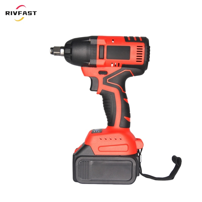 1/2'' Inch 550n. M Impact Wrench Torque Brushless Motor 20V Cordless Rechargeable Battery Garage Tools for Auto Car Tyre Tire Repair Services