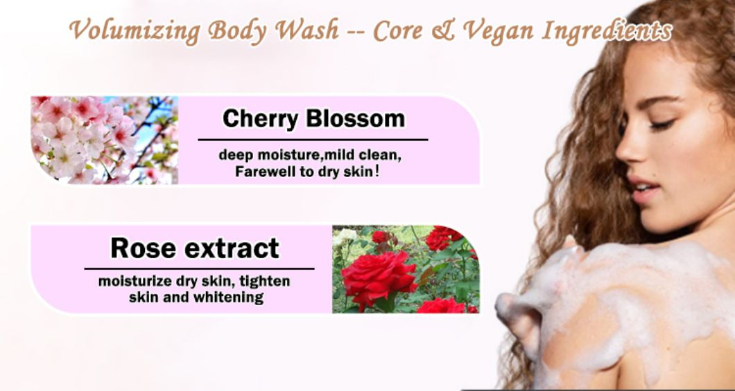 Hot Selling Skin Care Product Volumizing Body Wash