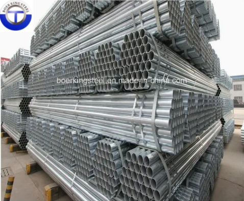 Galvanized Steel Pipe/ERW/Carbon, Black Steel Pipe