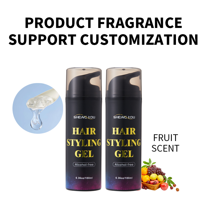 Custom Strong Hold Moisturizing Edge Control Styling Wax Neat Braid Hair Styling Gel for Black Women