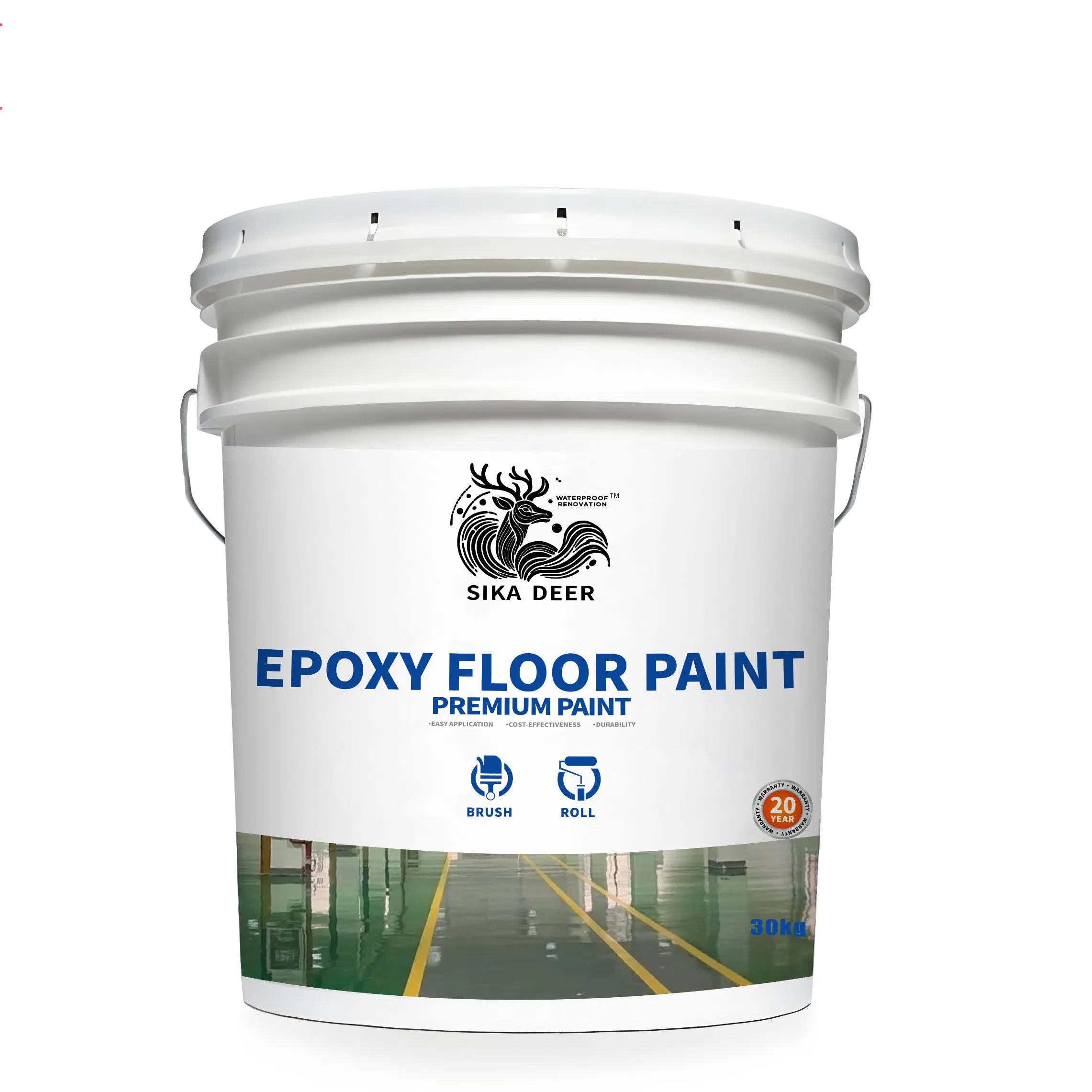 Epoxy Floor Paint Coating for Floor Protection with Mold Resistance and Oil Resistance