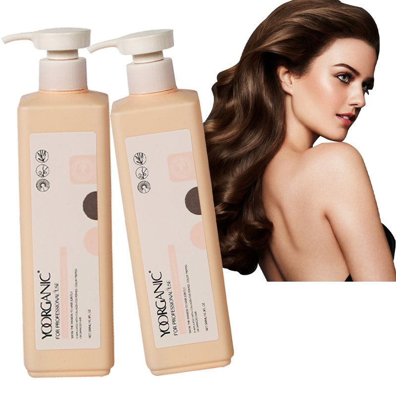 High Quality Wholesale Treatment for Hair Keratin Silicone Free Shampoo and Conditioner Set 500ml