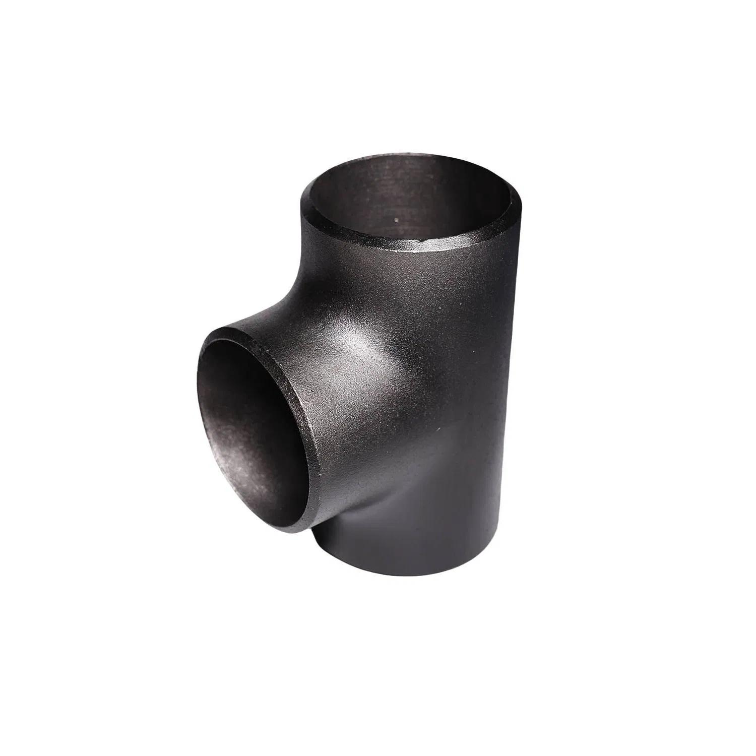 Tee A234 Steel Fittings Welded Black Paint for Petroleum and Chemical