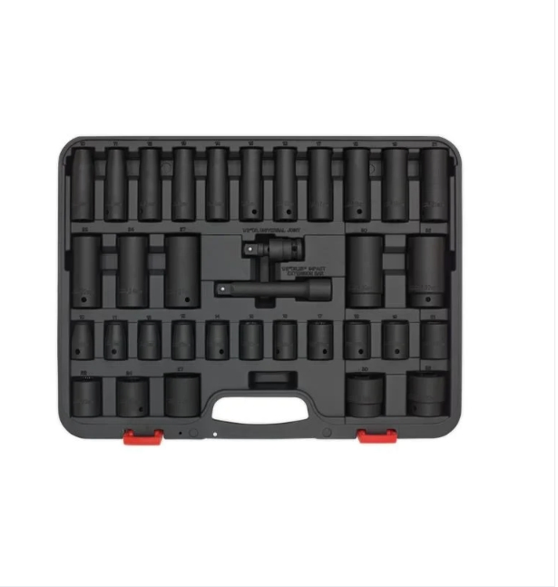 Пневматический набор инструментов 34PCS, 1/2 дюйма