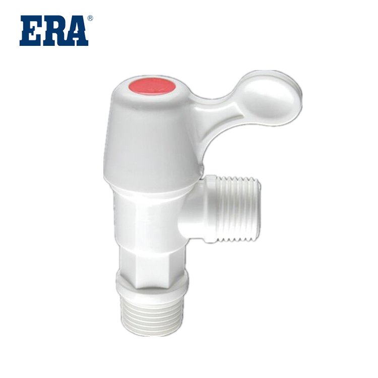 Era Brand PVC Plastic Valve Angle Cock Valve PVC Tap Angle Valve