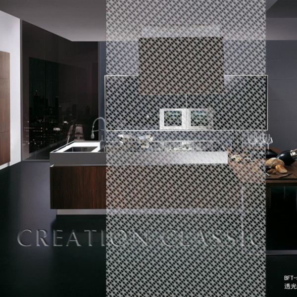 Tempered Grade Deep Acid Etched Glass for Home/Office Decoration