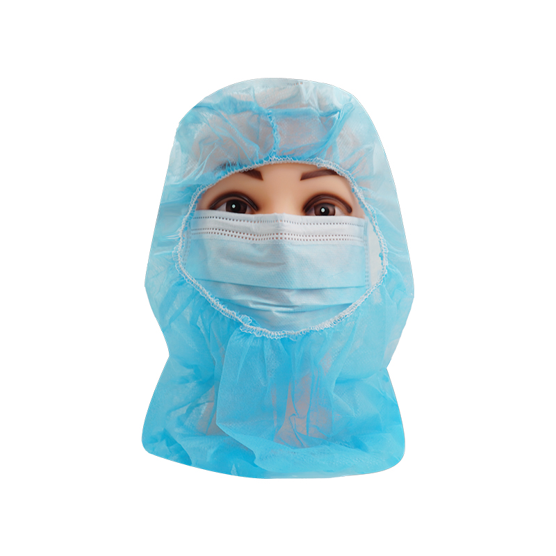 Disposable Non Woven Astronaut Cap Head and Mouth Cover with Universal Size