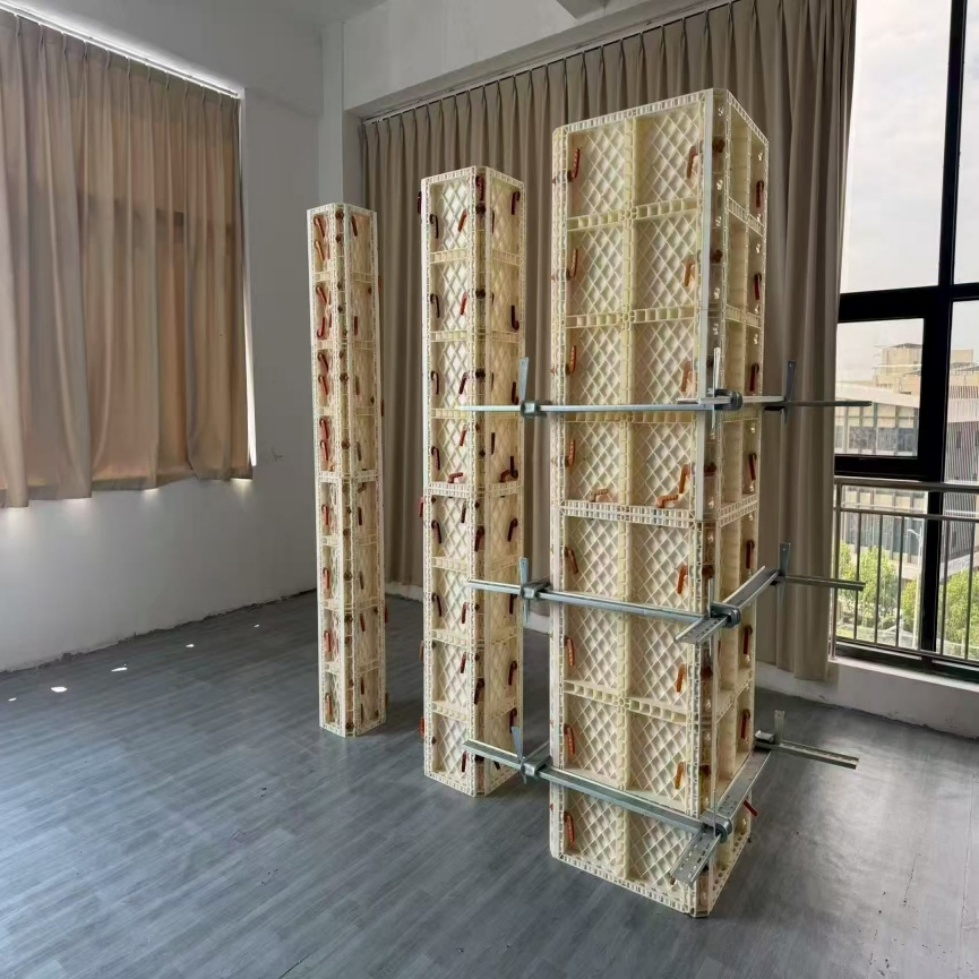 The Plastic Templates Used for The Beam & Wall & Pillar