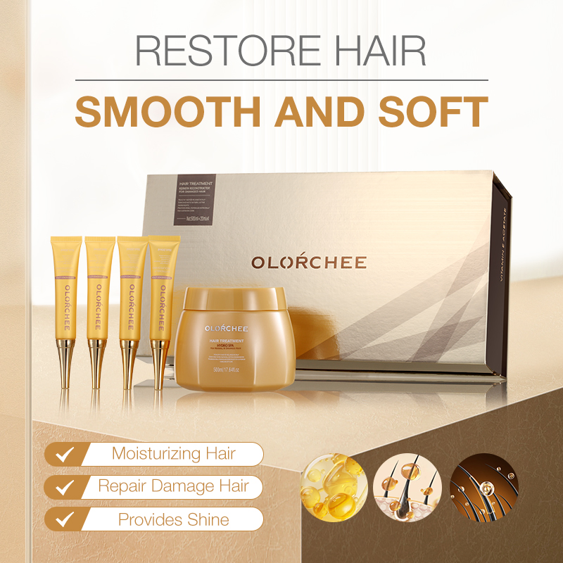 Hair Essence Lotion Hair Mask Set Hydrating Repair Nourishing Hair Care Products Custom Label