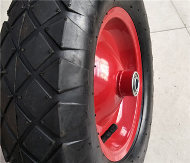 Rubber Wheelbarrow Wheel