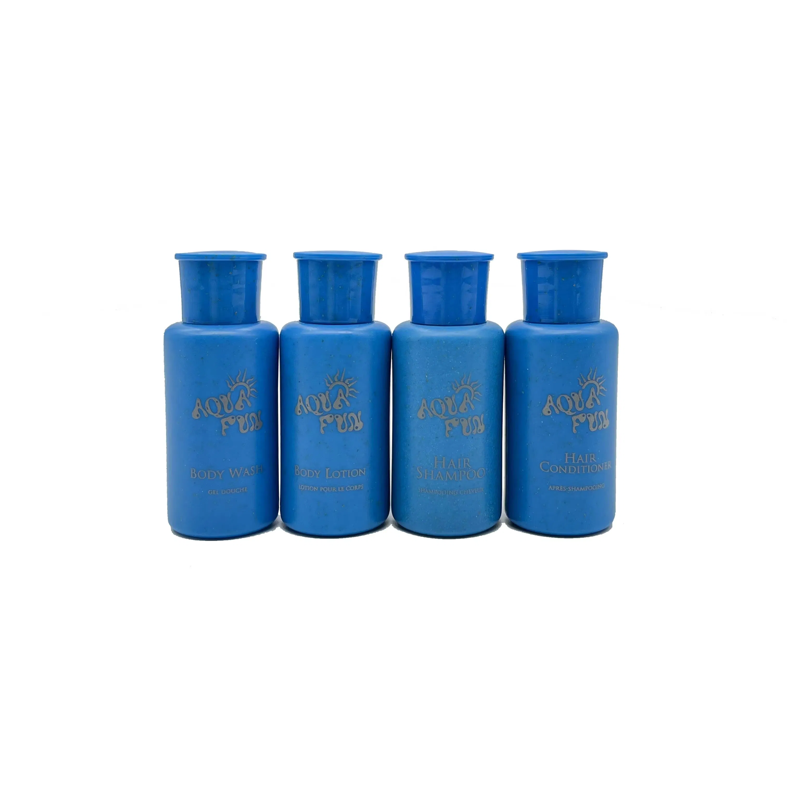 Eco Biodegradable 40ml Shampoo Wheat Straw Plastic Disposable Hotel Amenities