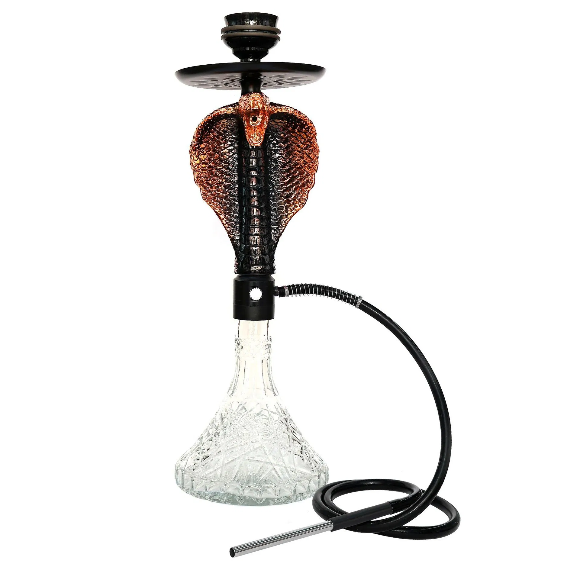 High Quality Cobra Hookah with Silicone Hose Portable Chicha Hookah Set Luxury Resin Hookah Smoking Accessories