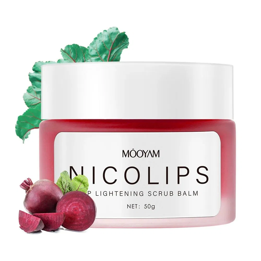 Lip Scrub Moisturizing Dark Lips Natural Lightening Brighten Pink Lip Scrub
