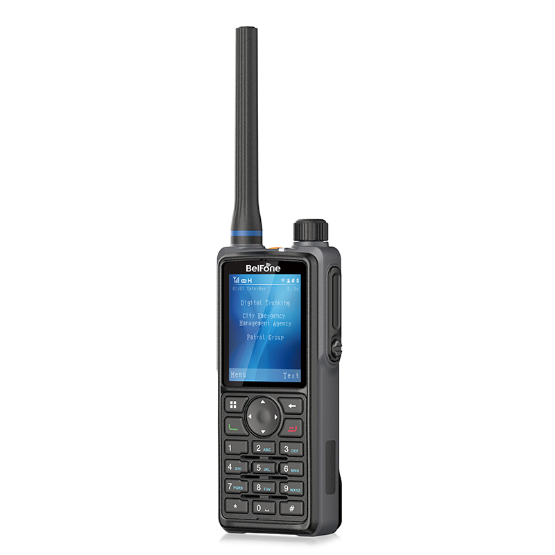 OEM Dmr Tier III Wearable Handheld Radio IP68 Two Way Radio Professional Trunking Radio (BP860)