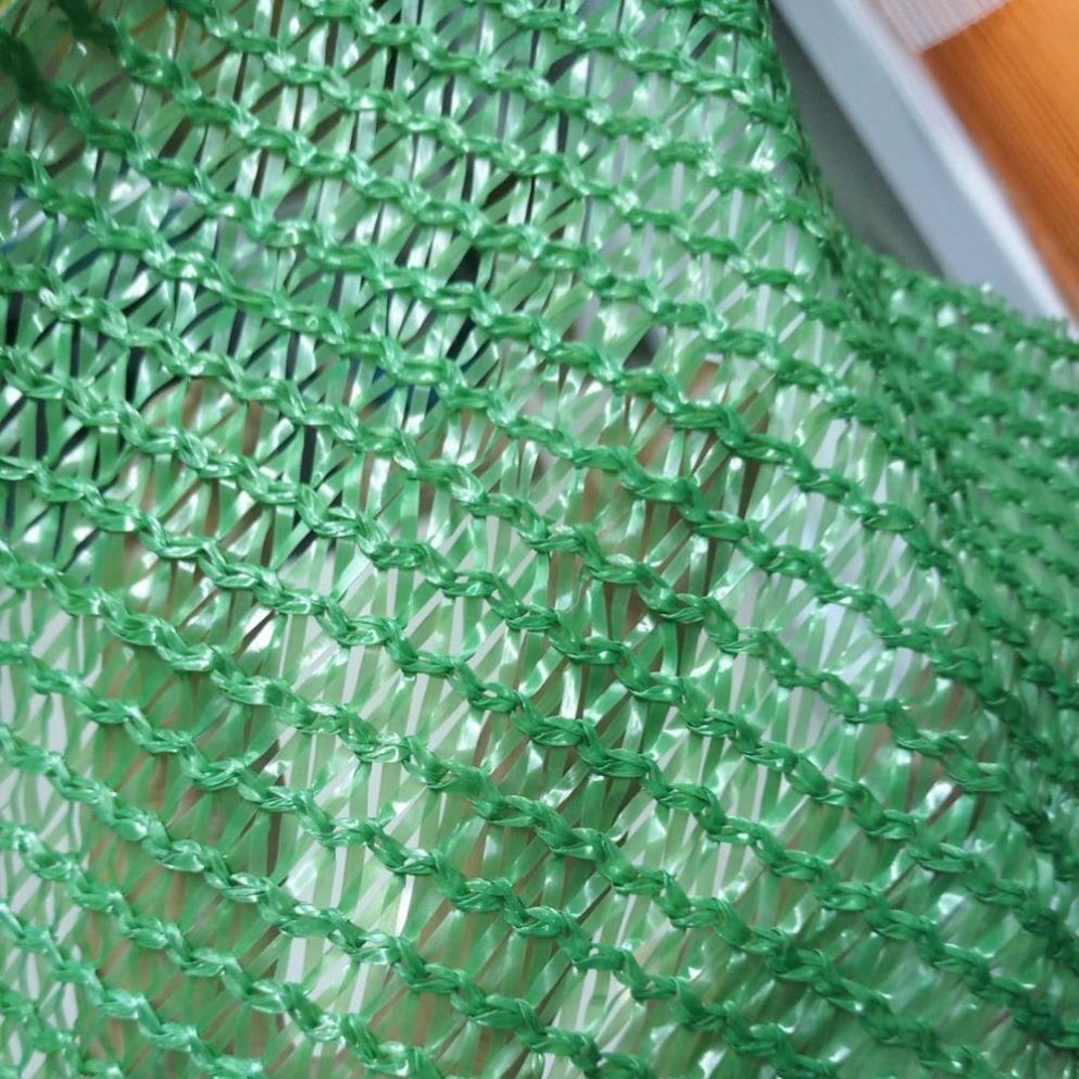 HDPE Malla Raschel Sombra 80% Garden Sun Shade Netting Mesh