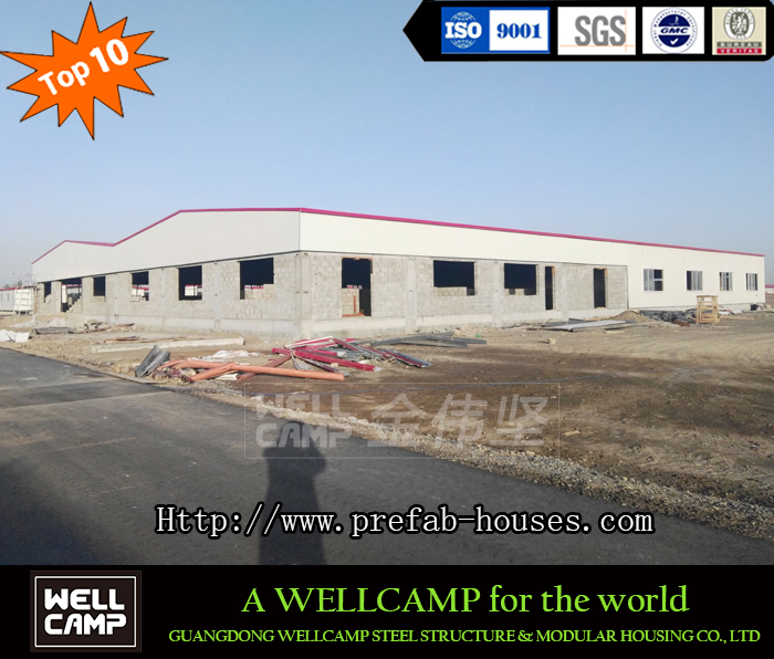 Metal Structural Framework Prefabricated Light Steel Structure House