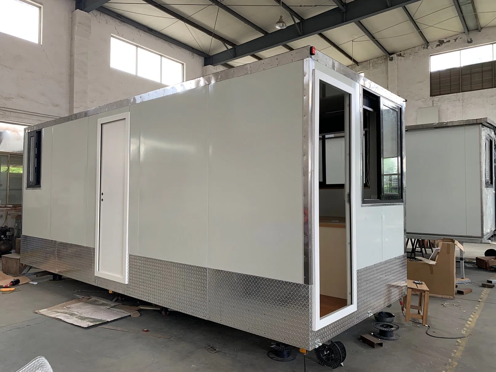 Dual Axle Towed Mobile Trailer Office