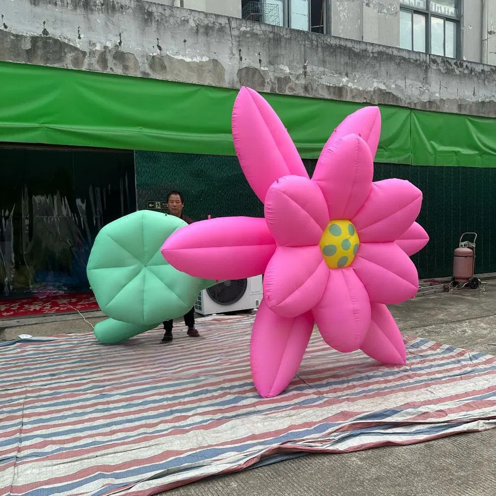 Boyi Custom Decorative Giant Bonsai Inflatable Flowers for Shopping Mall Decoration