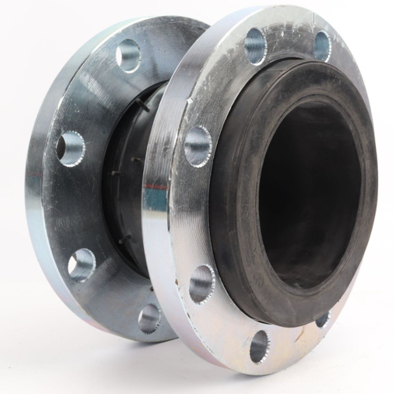 Rubber Expansion Joint Single Sphere Carbon Steel Zinc Plated Rubber Expansion Joint