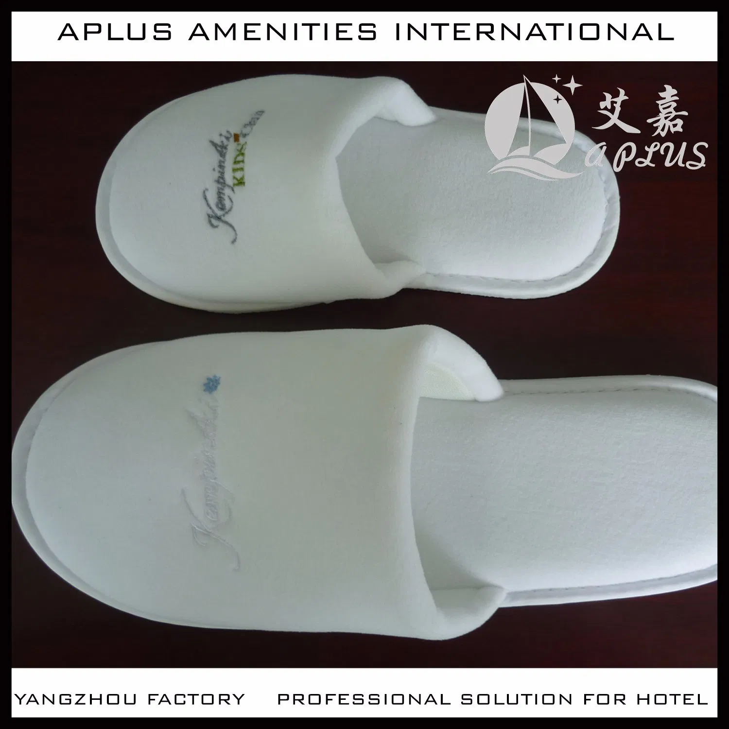 3-5 Star Hotel Luxury Hotel Slippers with Logo 04