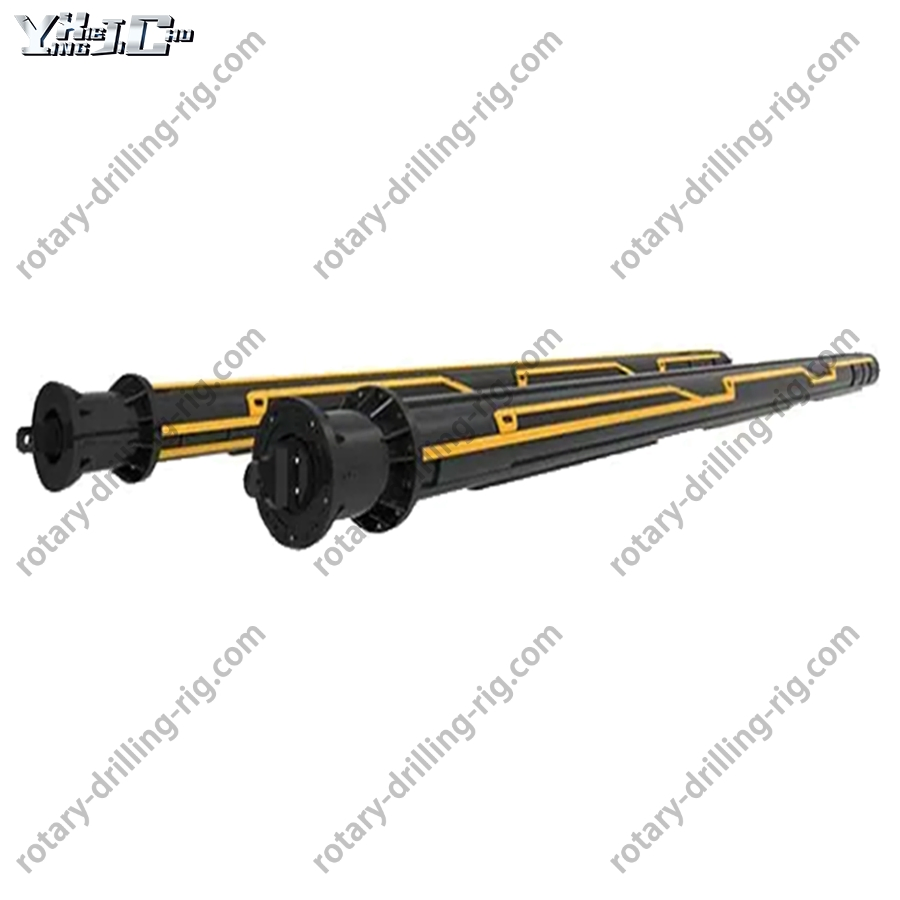 Heavy-Duty Kelly Bar Screw Drilling Rig for Deep Foundations