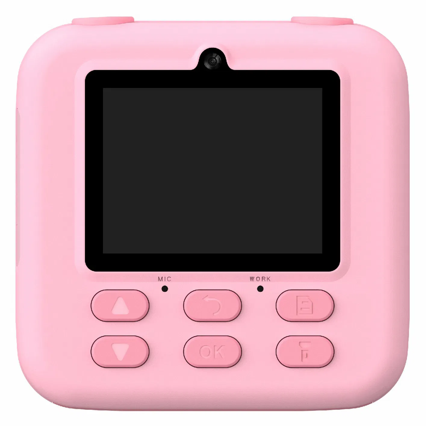 Детская цифровая камера P79 с мгновенной печатью, розовая