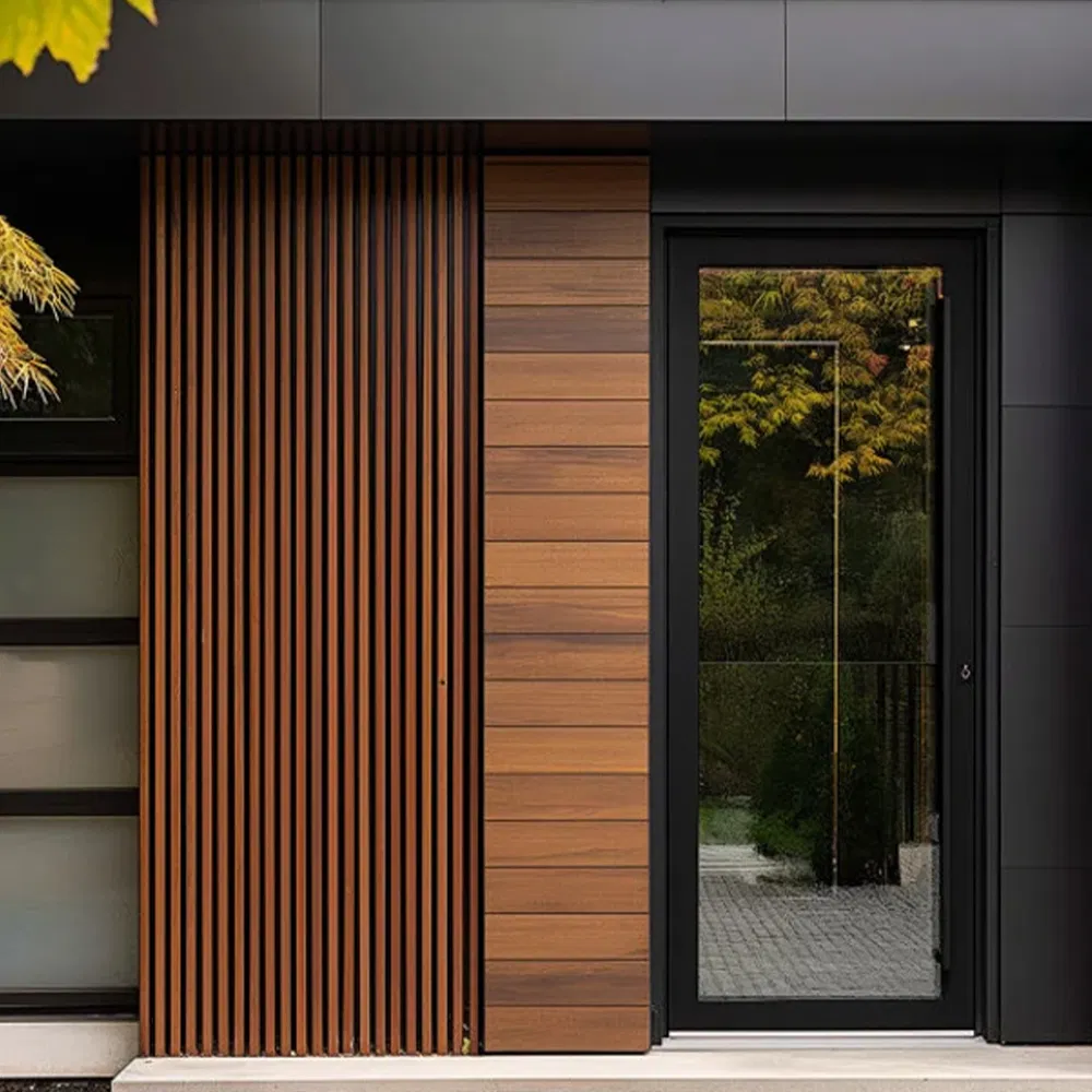 Exterior Wood Plastic Wall Soundproof WPC Wall Panel