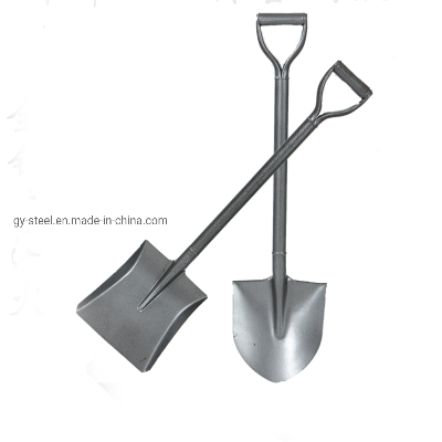 Y Type Grip Wooden Handle Round Point Shovel Gerden Tool Farming Tool