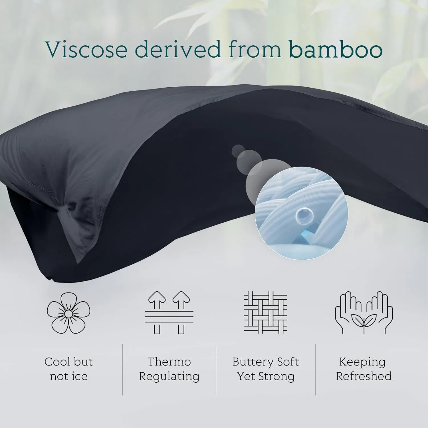 ODM/OEM 100% Eco-Friendly Bamboo Fiber Flat & Fitted Sheet Comfortable Breathable Reusable Home Hotel Textile Woven Technics Bedding Set Queen King Bed Sheets