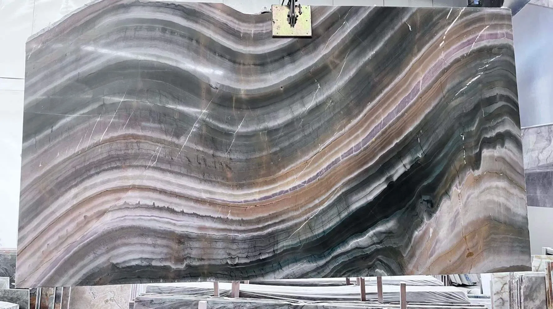 Brown Natural Marble for Sale Background Wall Nice Pattern