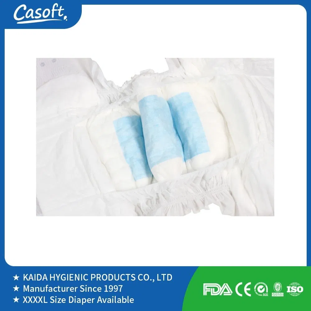 OEM Quick Dry Fluff Pulp Adult Diapers for Incontinence and Aged Care