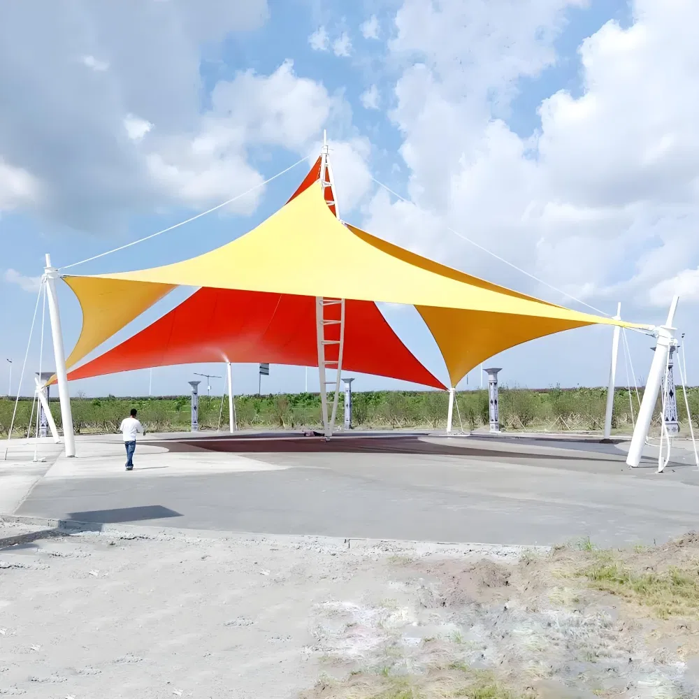 China Direct Factory Price Membrane Structure Landscape Shelter Supply & Install